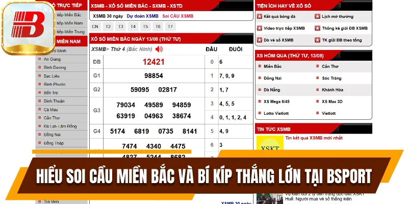 Hiểu Soi Cầu Miền Bắc Và Bí Kíp Thắng Lớn Tại Bsport